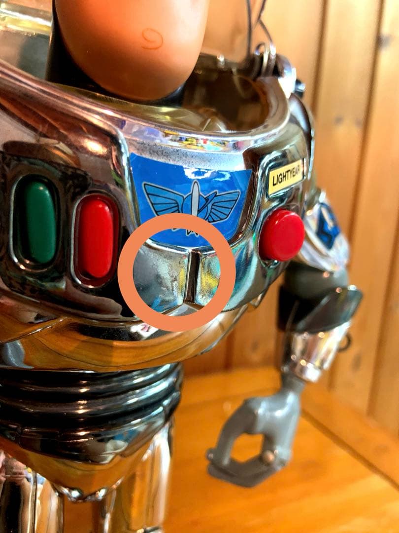 当時物 トイストーリー メタリック バス トーキング フィギュア