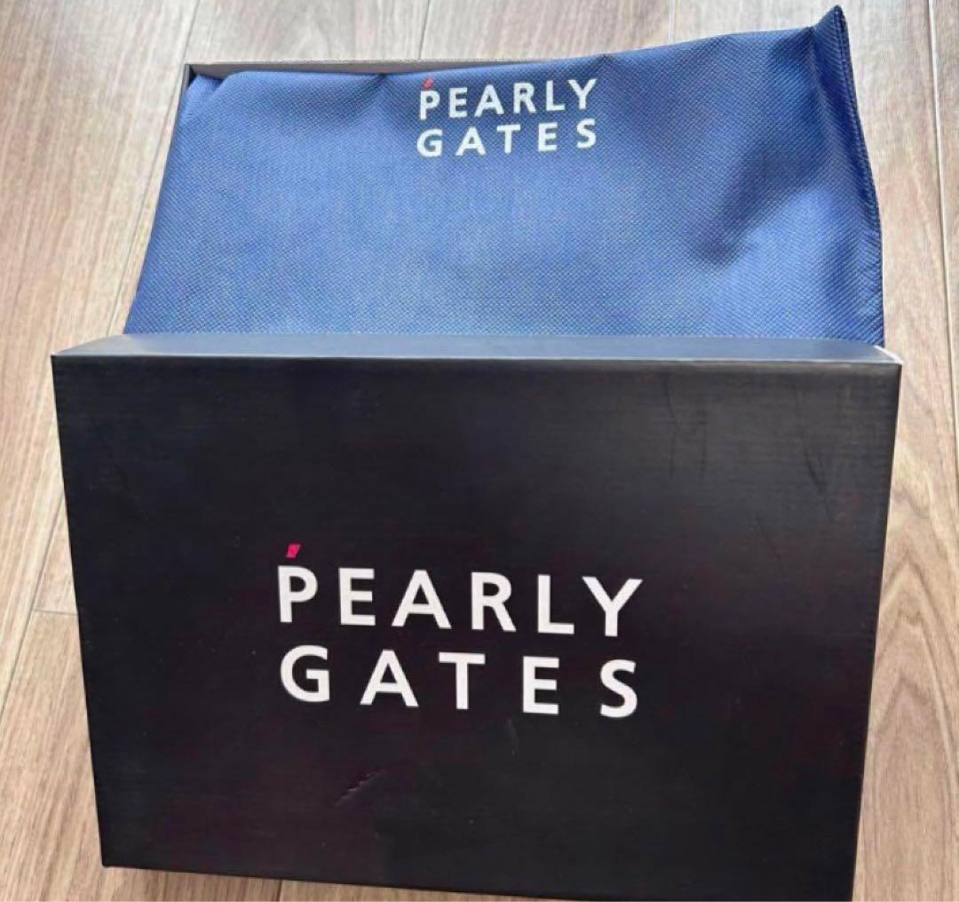 新品 PEARLY GATES パーリーゲイツ ゴルフシューズ　スパイク23.5