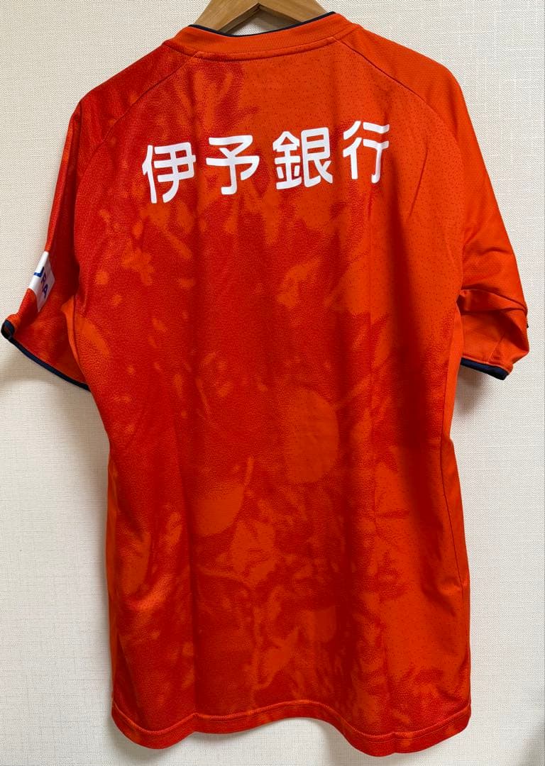 愛媛FC Mizuno オーセンティックサッカーシャツ Lサイズ おまけ有り
