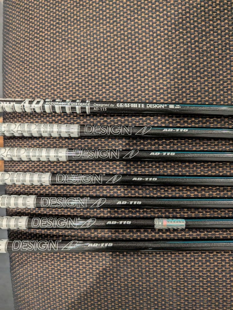 T100 アイアン 5I〜50°の7本セット TOUR AD 115S