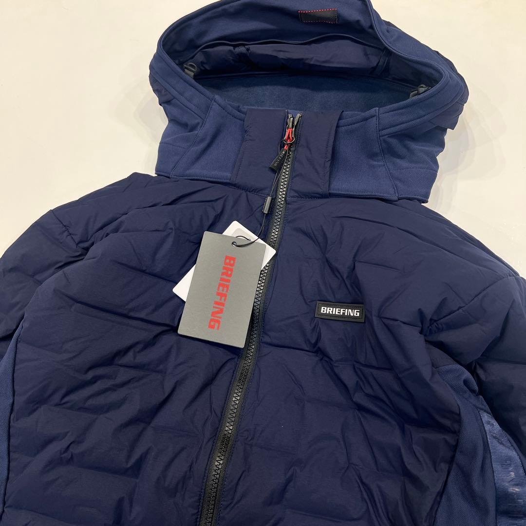新品　BRIEFING MS HYBRID DOWN PARKA ネイビーM