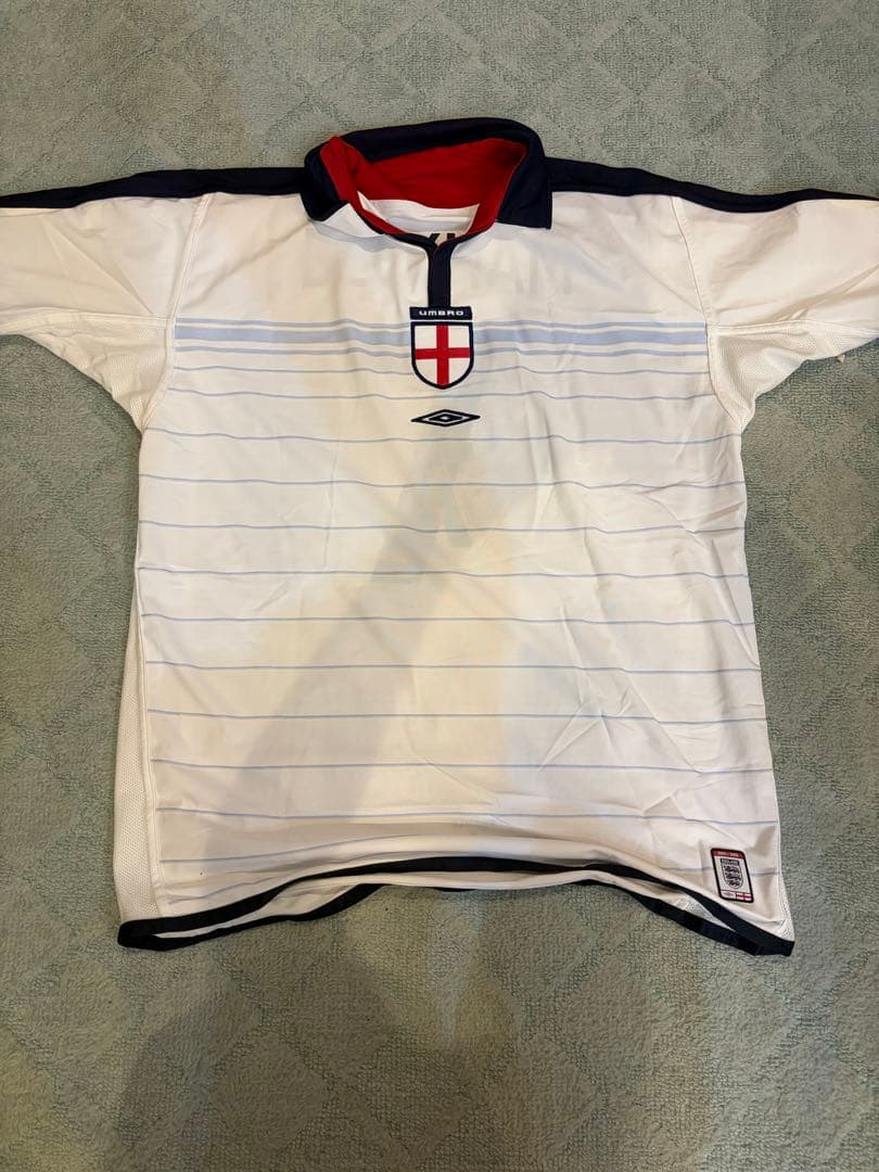 【正規品】イングランド代表 BECKHAM 7 シャツ 1998