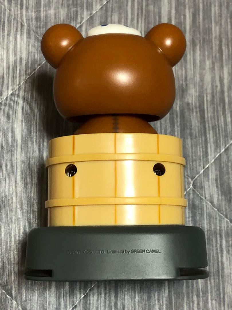 リラックマ ソフビバンク ミニ 温泉ソーラーマスコット リラックマ寿司 おわん