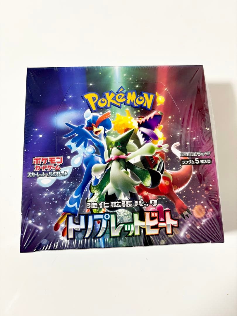 シュリンク付　新品未開封　クリムゾンヘイズ1box トリプレットビート2box