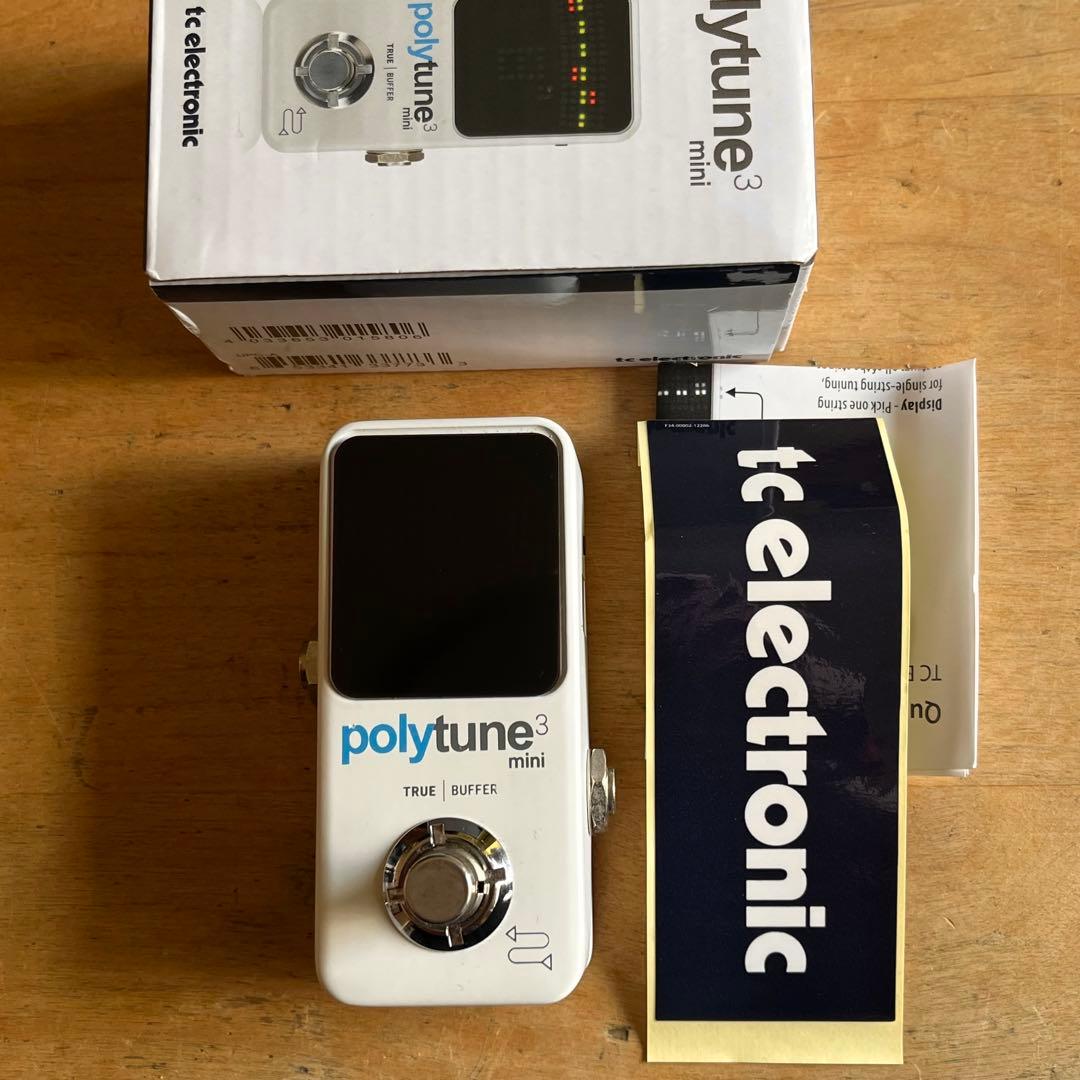TC electronic Polytune 3 mini チューナー