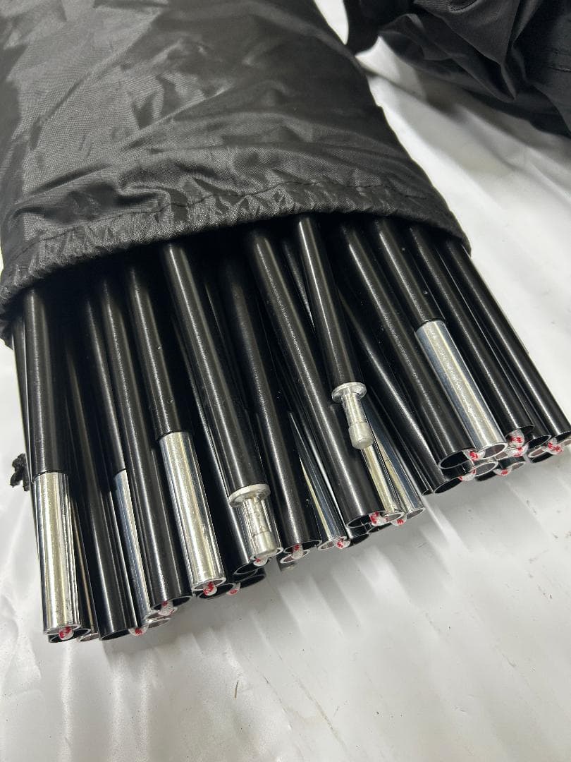 M-④【訳ありUSED】G-tent-M ドームテント 黒 4-6人用