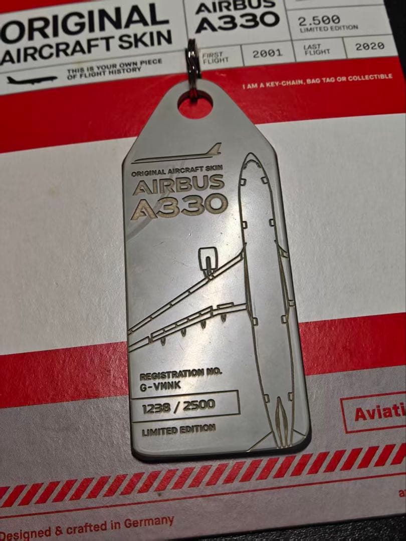 ヴァージン Aviationtag A330-223