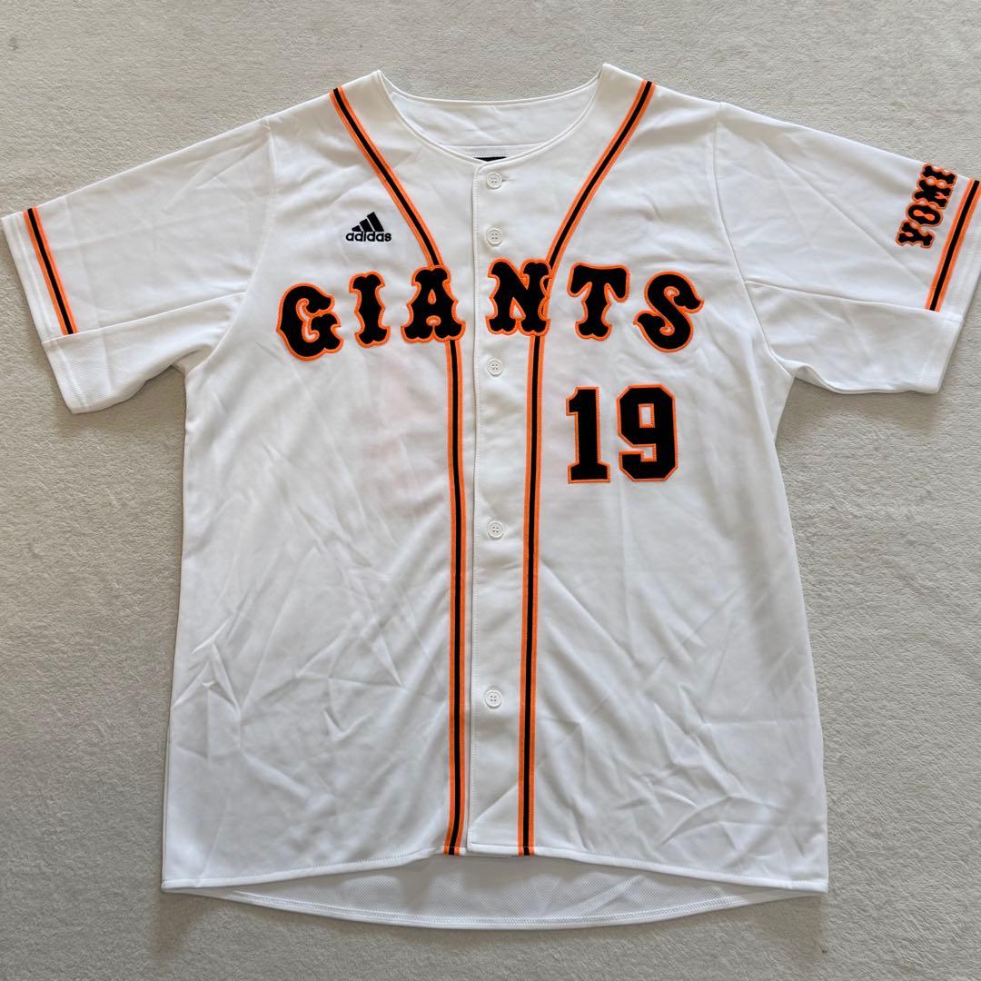 アディダス　巨人　菅野智之選手　ユニフォーム　フル刺繍　背番号19 Lサイズ