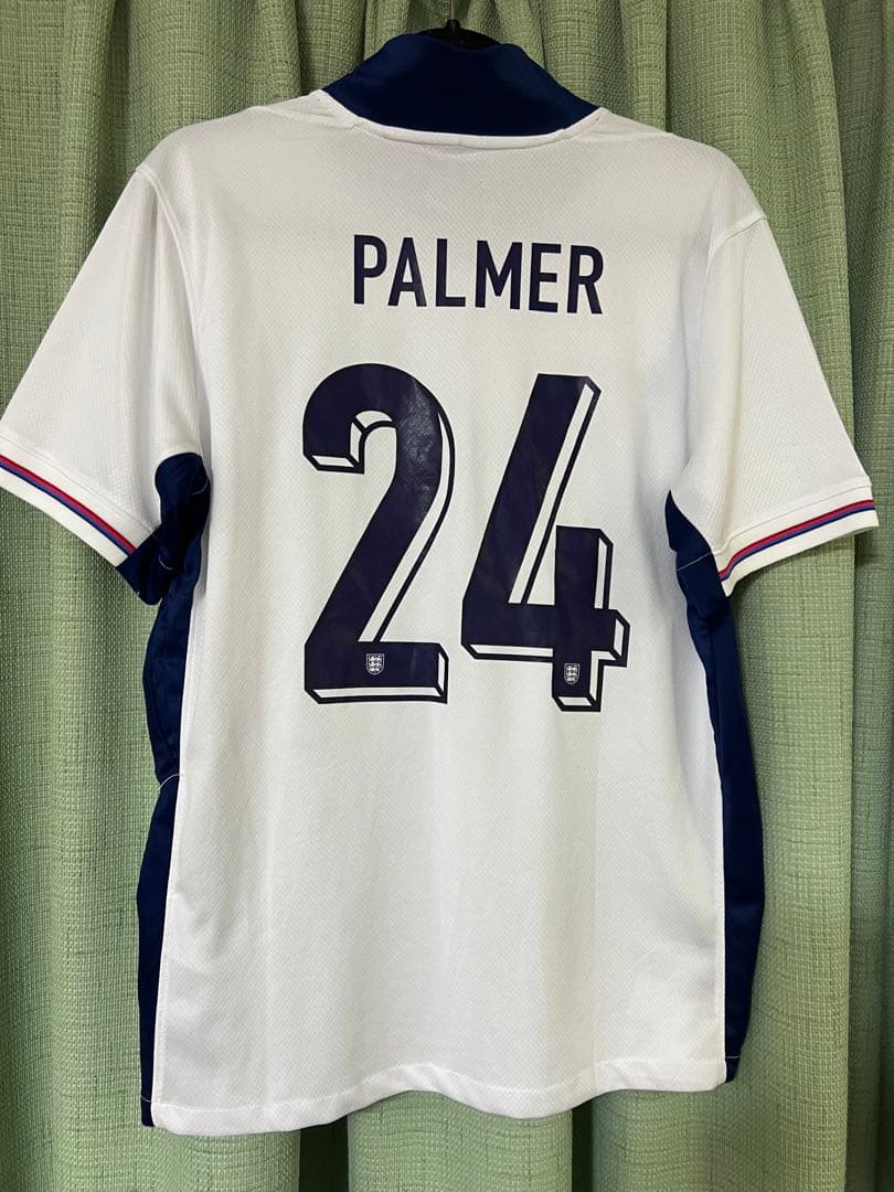 イングランドユニフォーム Nike サッカーウェア PALMER 24 Mサイズ