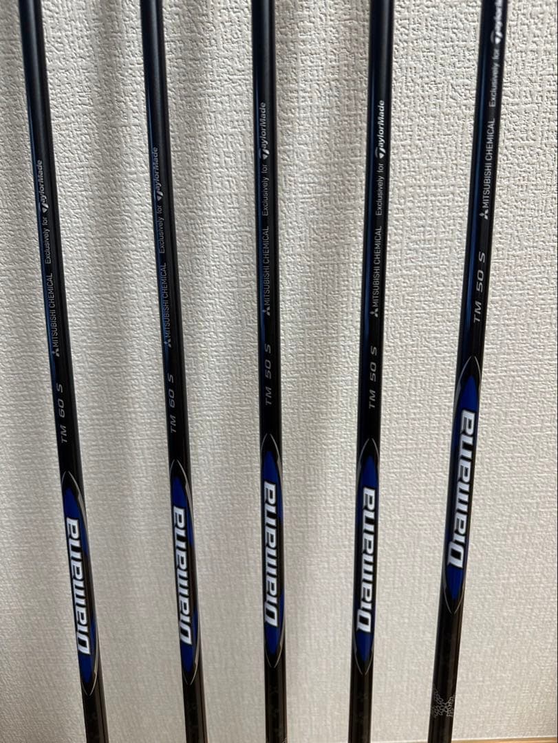 TaylorMade Diamana 純正シャフト 5本セット