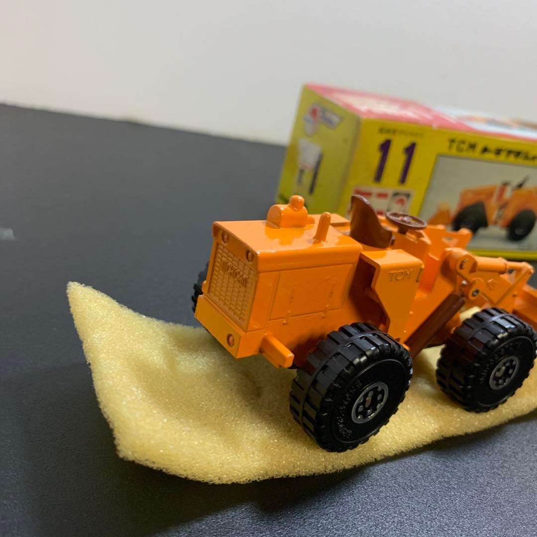 ミニパワー　トラクタシャベル　シンセイ　レトロ　TCM SHINSEI