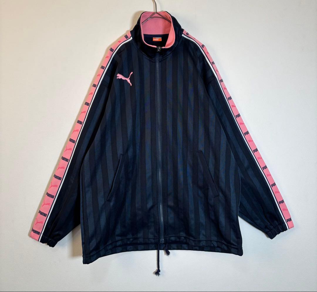 PUMAプーマ セットアップ　バックプリント　トラックジャケット　トラックパンツ
