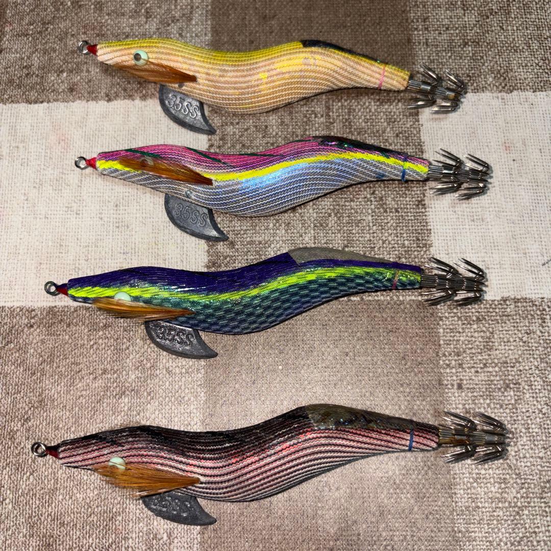 餌木猿　3.5号　スーパーシャロー　4本セット