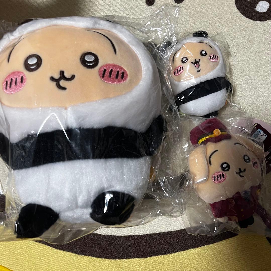 ちいかわ　うさぎ　マスコット　ぬいぐるみ　阪急　パンダ