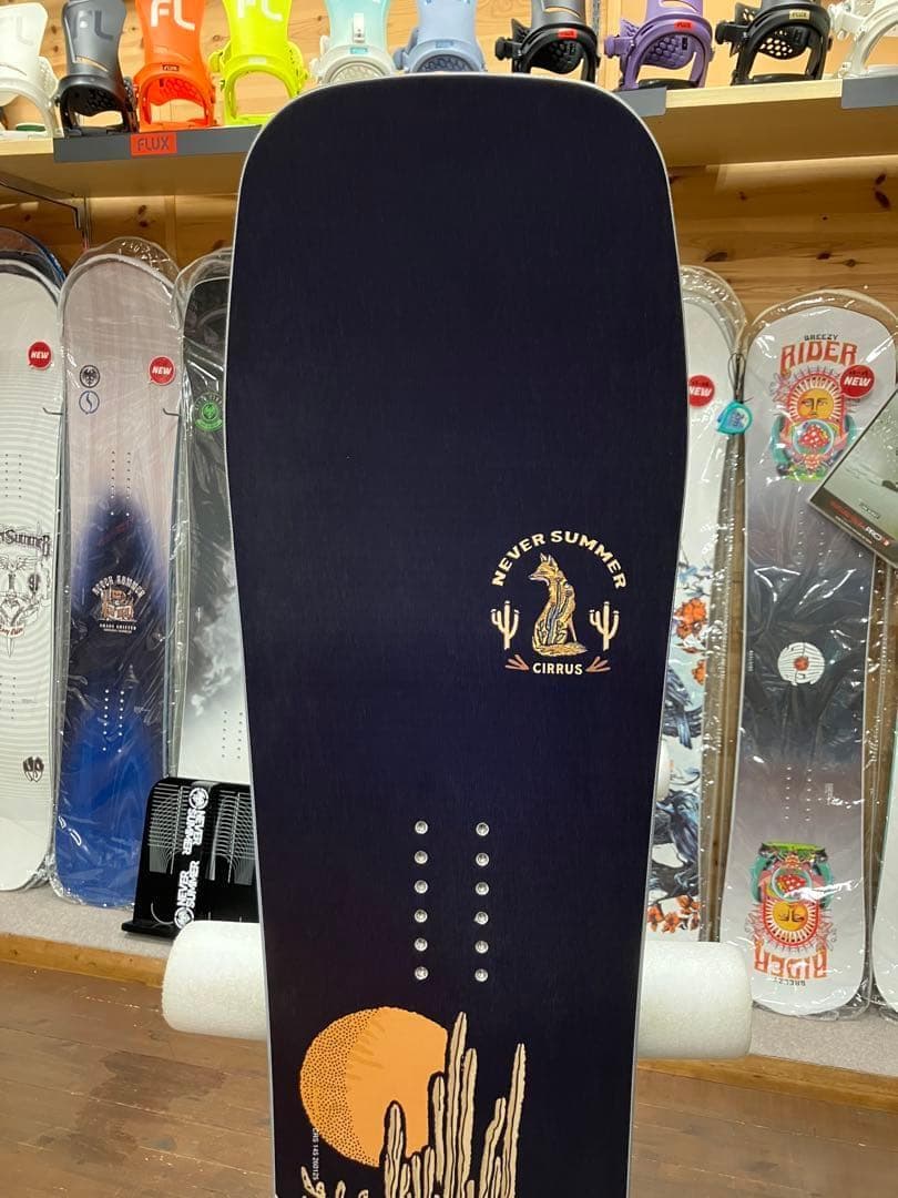 【新品】アウトレット 25-26 NEVER SUMME CIRRUS 145