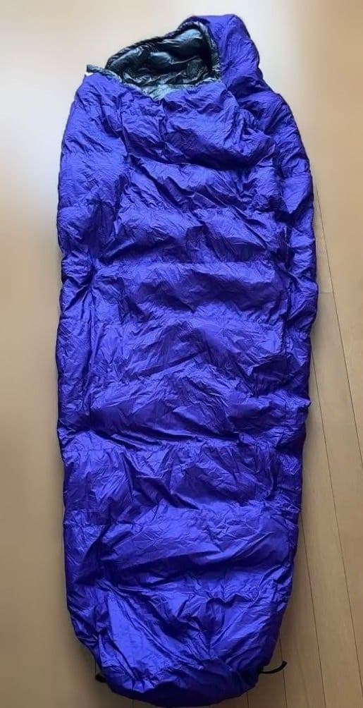 美品　ナンガ 770FP シュラフ AURORA-TEX ショート　限定　紫