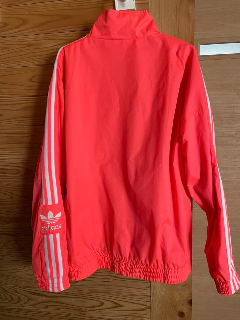 adidas ピンク ジャージジャケット