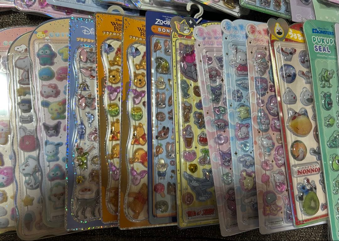 ボンボンドロップシール他　まとめ売り40点