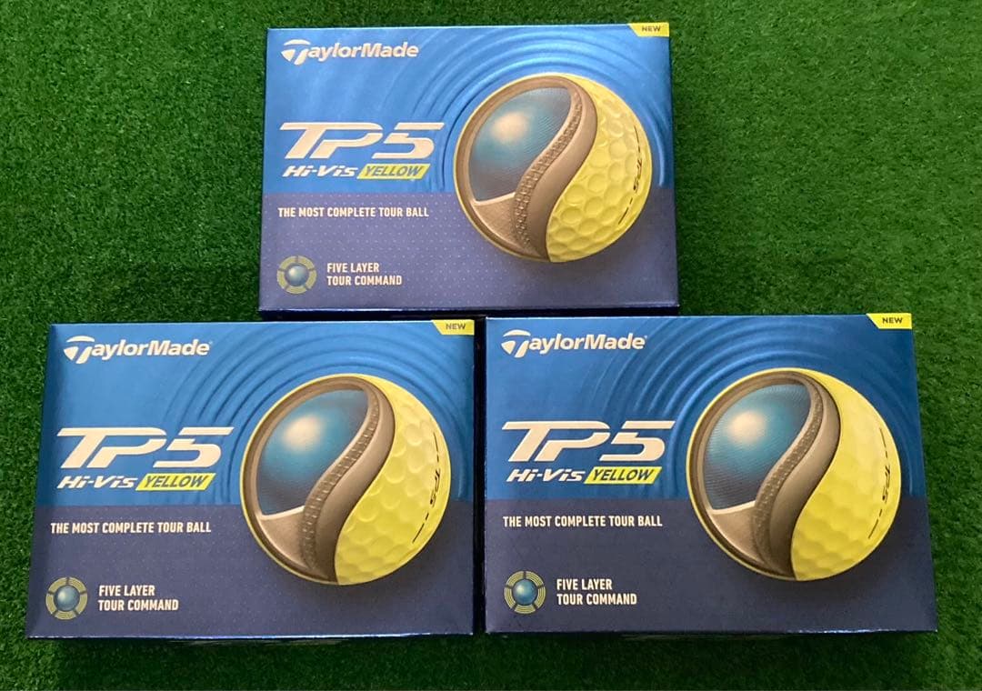 新品　TP5 イエローボール　テーラーメイド　3ダース