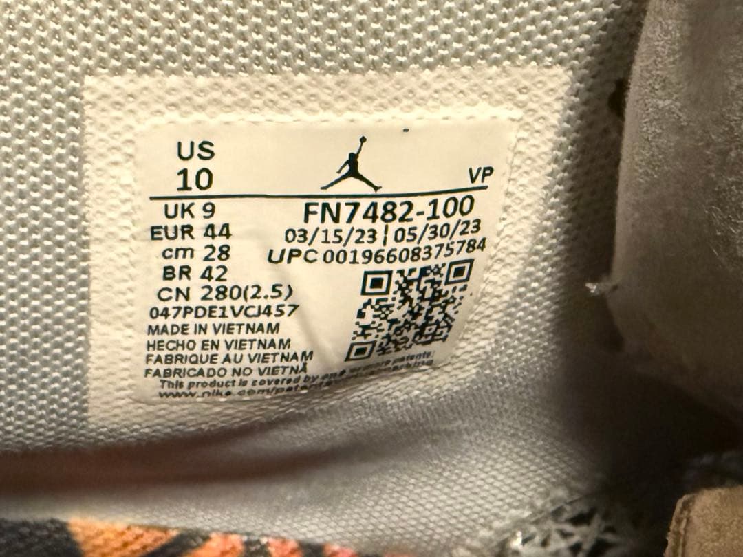 シューズ(男性用) NIKE AIR JORDAN 38 FIBA PF 28cm US10