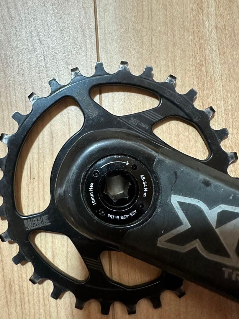 SRAM X0 カーボン クランクアーム 170mm BB30 12S スラム