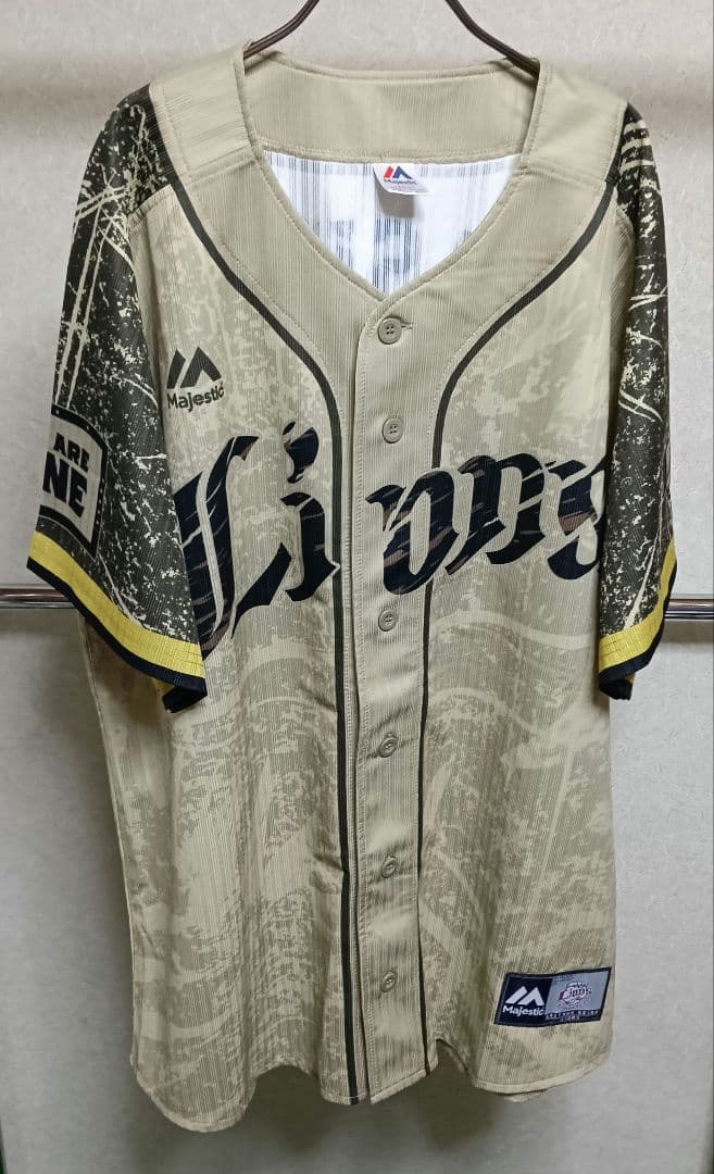 【極美品】西武ライオンズ 増田達至 WILD WILDレプリカユニフォーム ／L