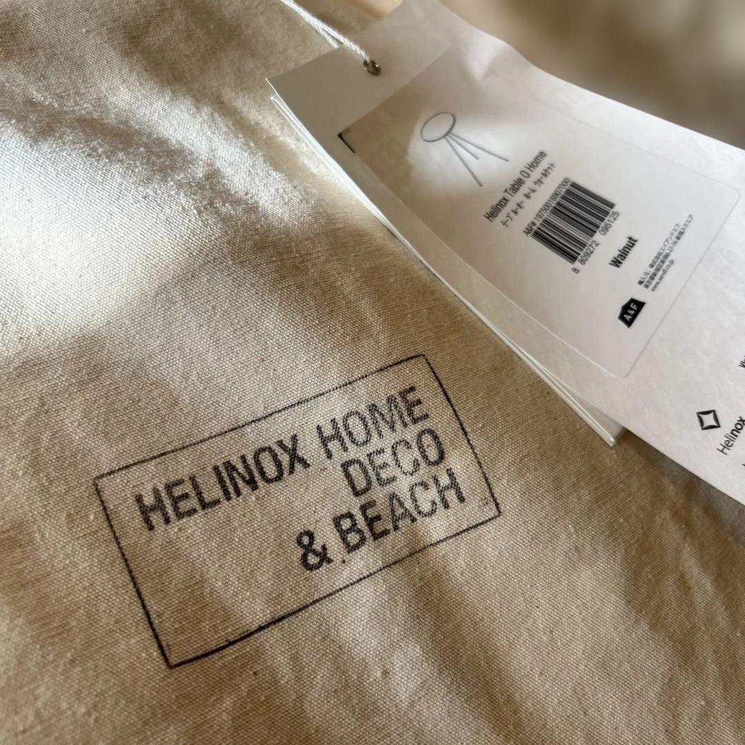 ほぼ新品 Helinox テーブル ウォールナット