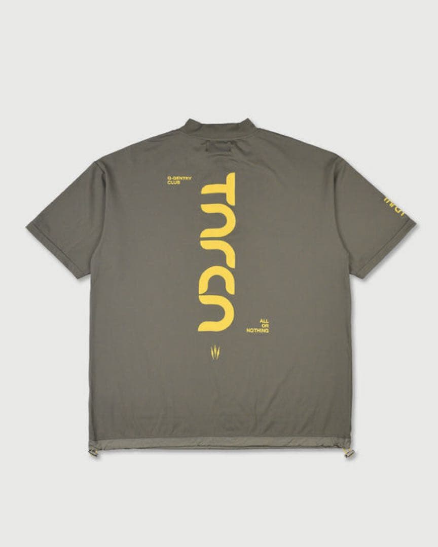新作　RUFFLOG TNRCN HALF-ZIP TEE ラフロッグ