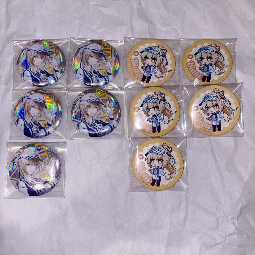 パニシンググレイレイヴン パニグレ ローソンコラボ 缶バッジ ビアンカ