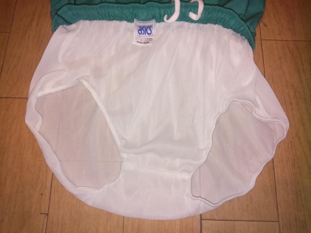 昭和レトロ★80年代★当時 アシックス 短パン ショートパンツ ジョギングパンツ