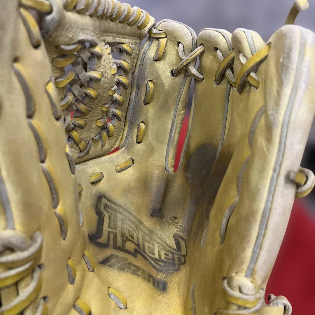 即戦力】ミズノ ビクトリーステージ ヘルダー 軟式・ソフト兼用グローブ 内野手用