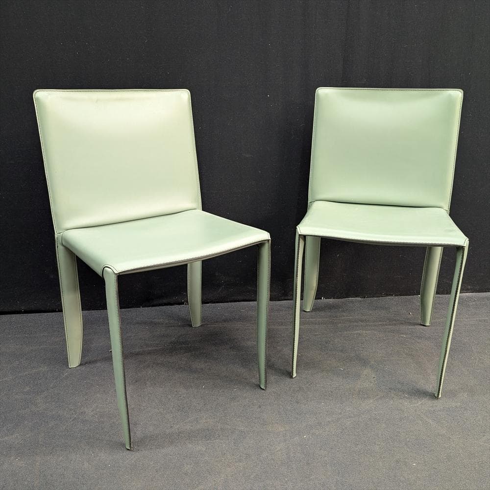 美品　カッテラン イタリア　2脚セット　ダイニングチェア　椅子　イス　チェア