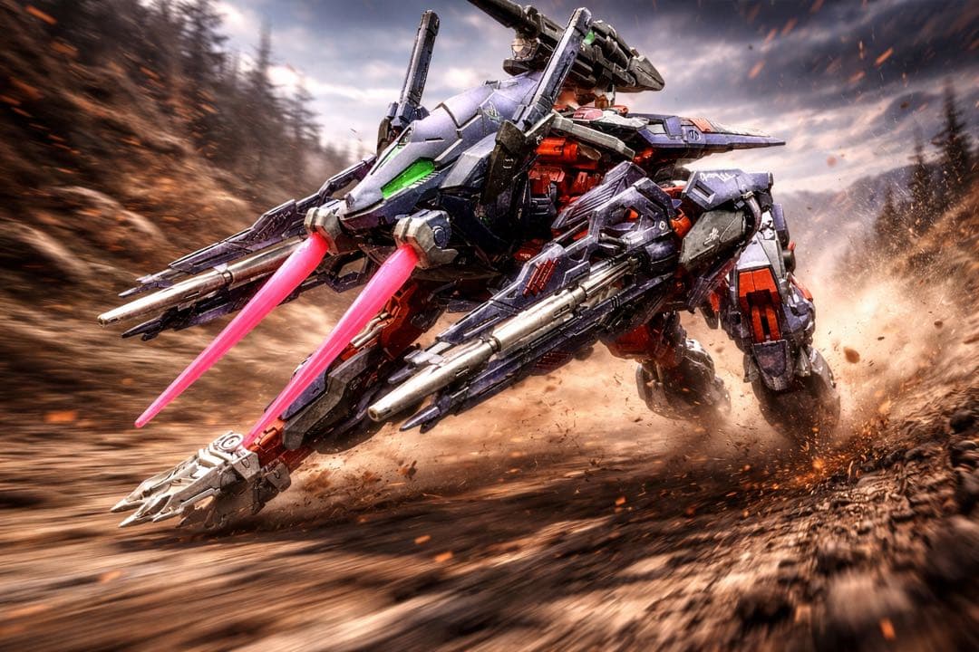 MG1/100ガンダムアストレイミラージュフレーム セカンドイシュー全塗装完成品