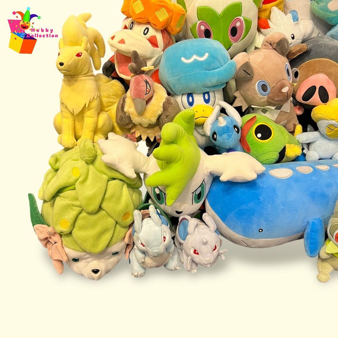 ポケモンぬいぐるみ　まとめ売り　40点セット fit タカラトミー　バンプレスト