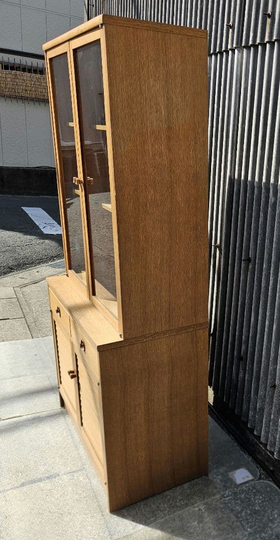 ヴィンテージ　カンディハウス　旭川家具　インテリアセンター　キャビネット　展示品