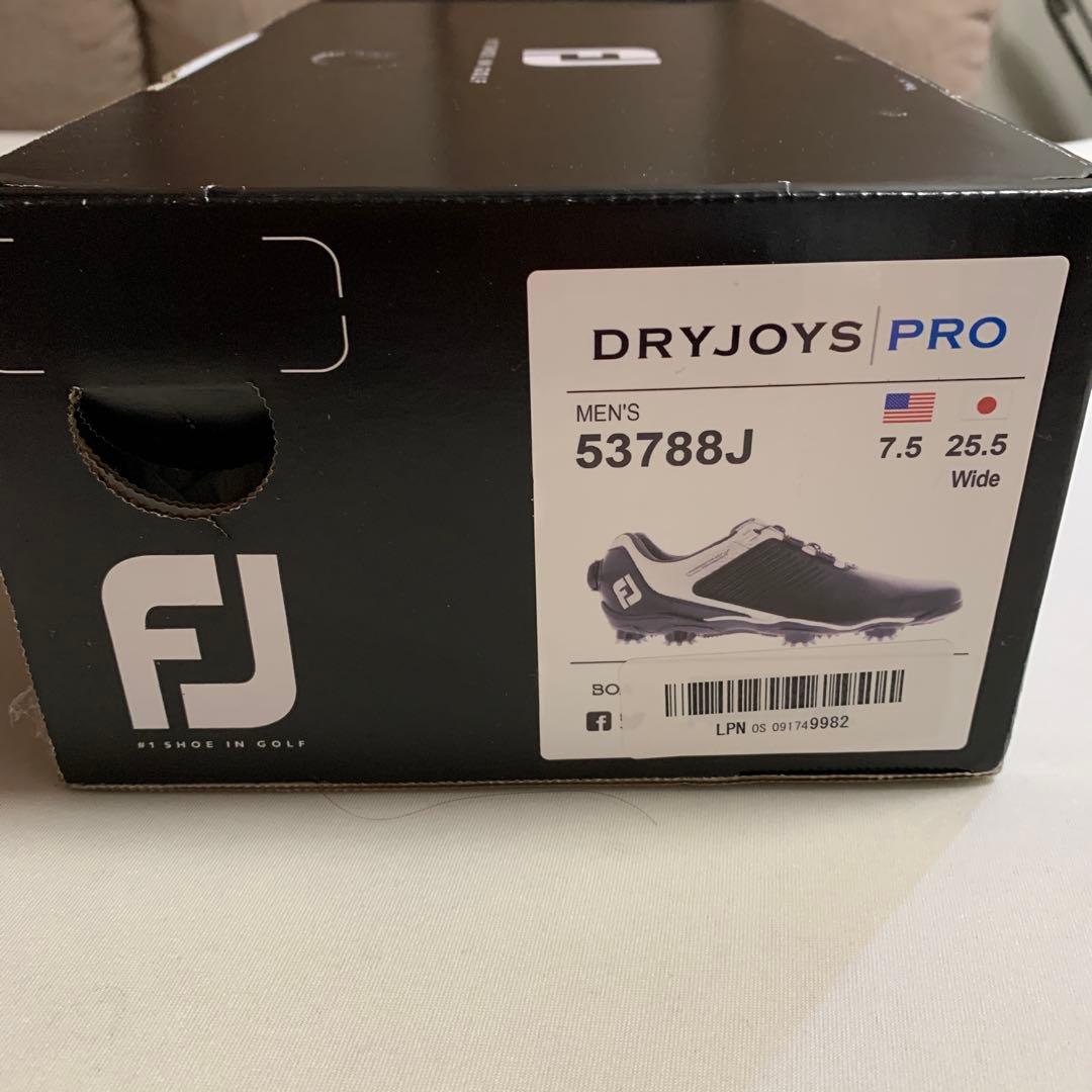 シューズ(男性用) FOOT JOY DRYJOY/PRO 53788J & SHOE BAG