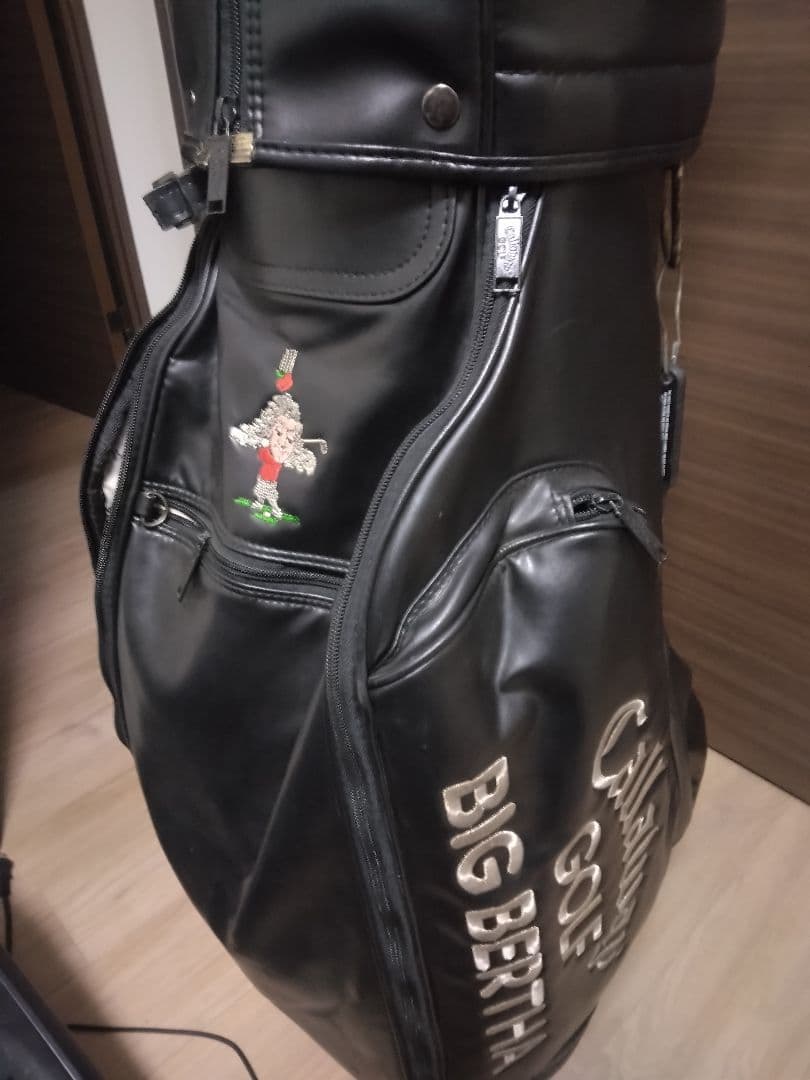 Callawaygolf BIG BERTHA レザーキャディバッグ レア 美品