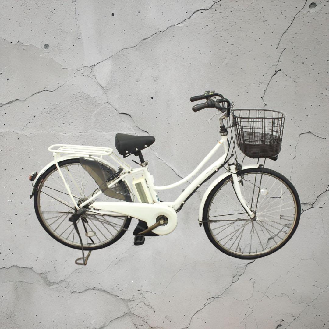 整備済美品★YAMAHA PAS Ami 26インチ ホワイト 電動自転車