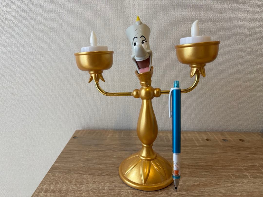 ルミエール LEDキャンドルスタンド ゴールド