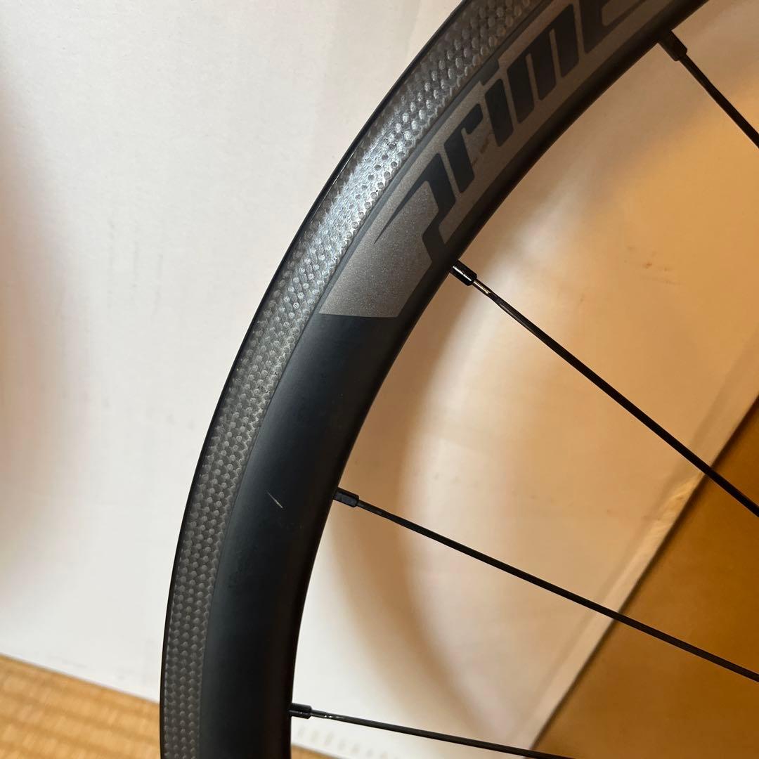 primeプライムrp-38 カーボンホイール　リムブレーキ前後セット