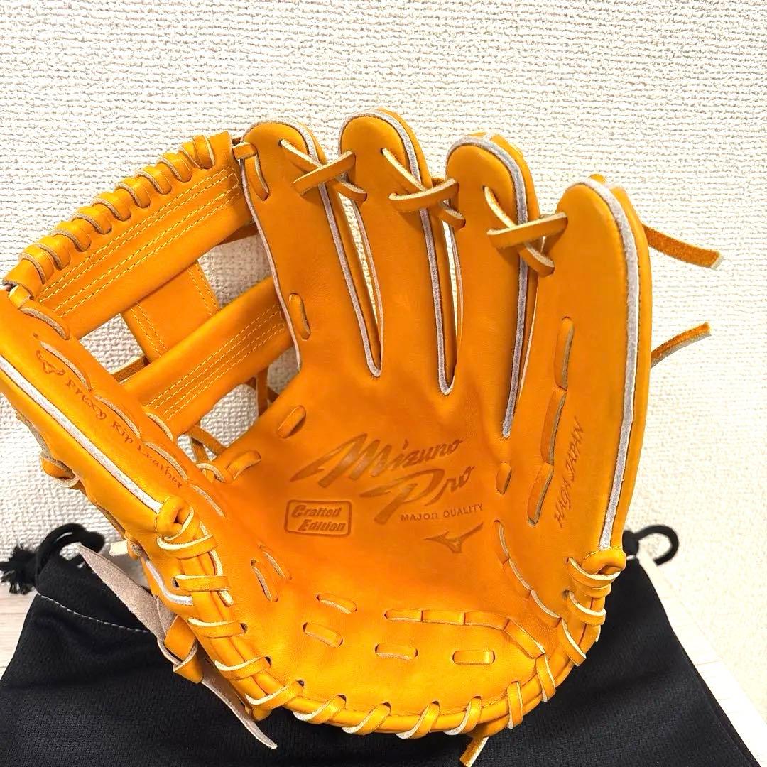 ✨新品未使用✨ミズノプロ　MM型　硬式グローブ　内野手用　希少品定価69300円