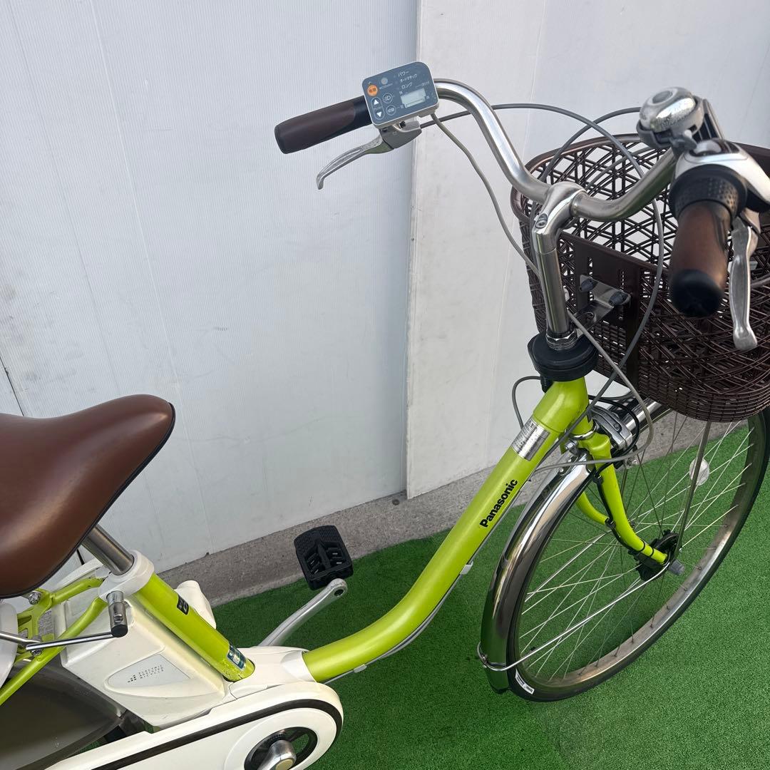 panasonic パナソニック電動アシスト自転車26インチ グリーン