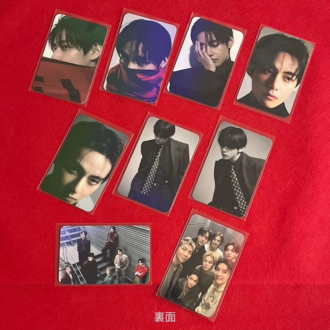 BTS ロングステッカー・ブックマーク・ホログラム両面フォトカード♡Ｖ