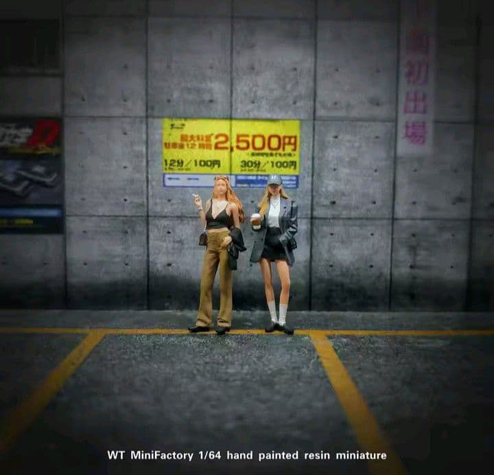 ★NEW■1/64【STREET・CAFEGIRL】2体セット《新品未使用品》