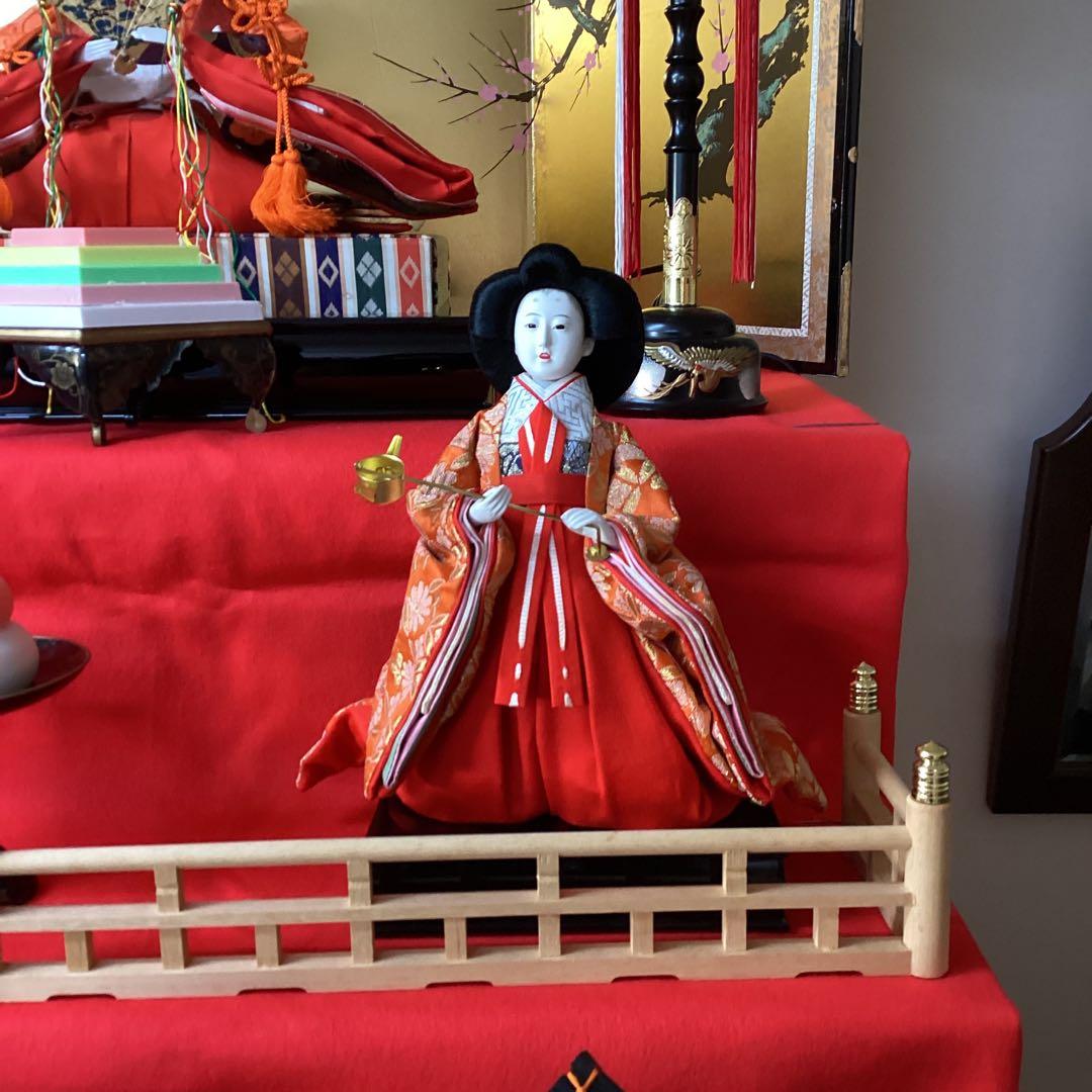 雛人形　七段飾り　雛の恵　中古品　120巾　東玉