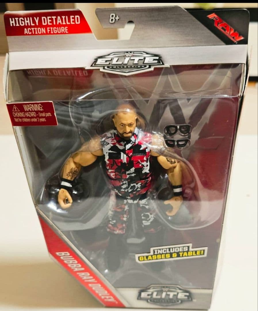 未開封品！WWE Elite Bubba Ray Dudley フィギュア