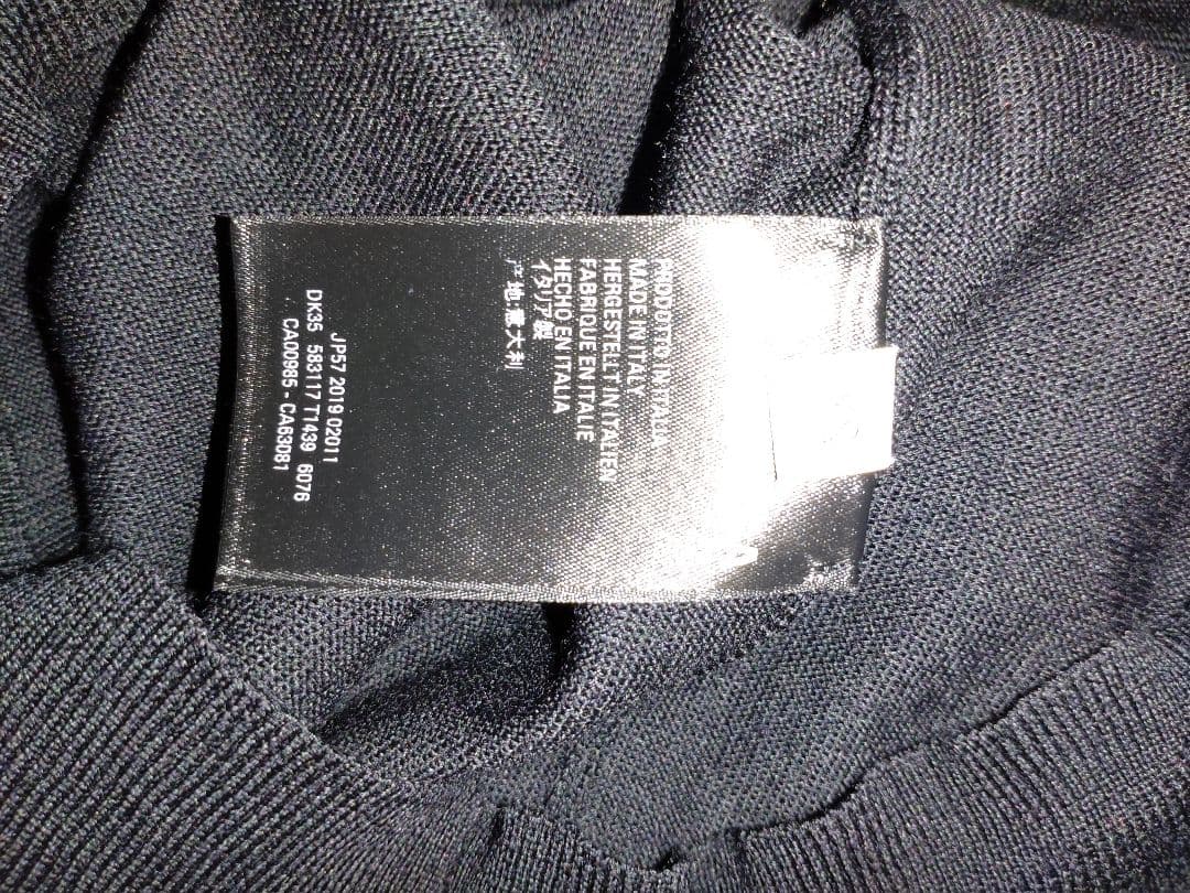 BALENCIAGA ブラックニットセーター