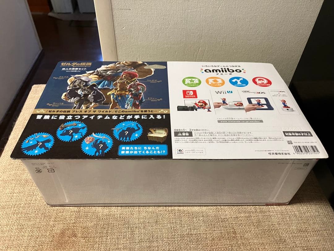 amiibo ゼルダの伝説 ブレス オブ ザ ワイルド 四人の英傑セット