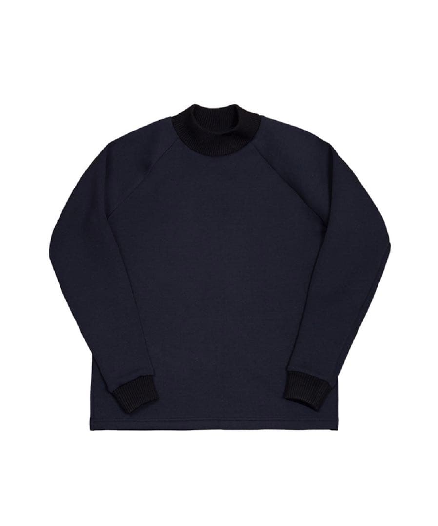 【新品】定価33,000円‼️mutaボンディングプルオーバー　ネイビーレディース
