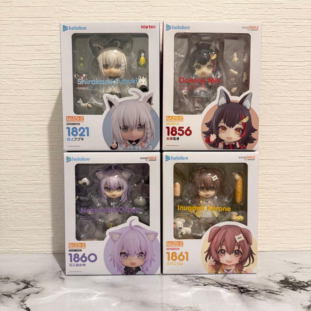 ホロライブゲーマーズねんどろいど4点セット